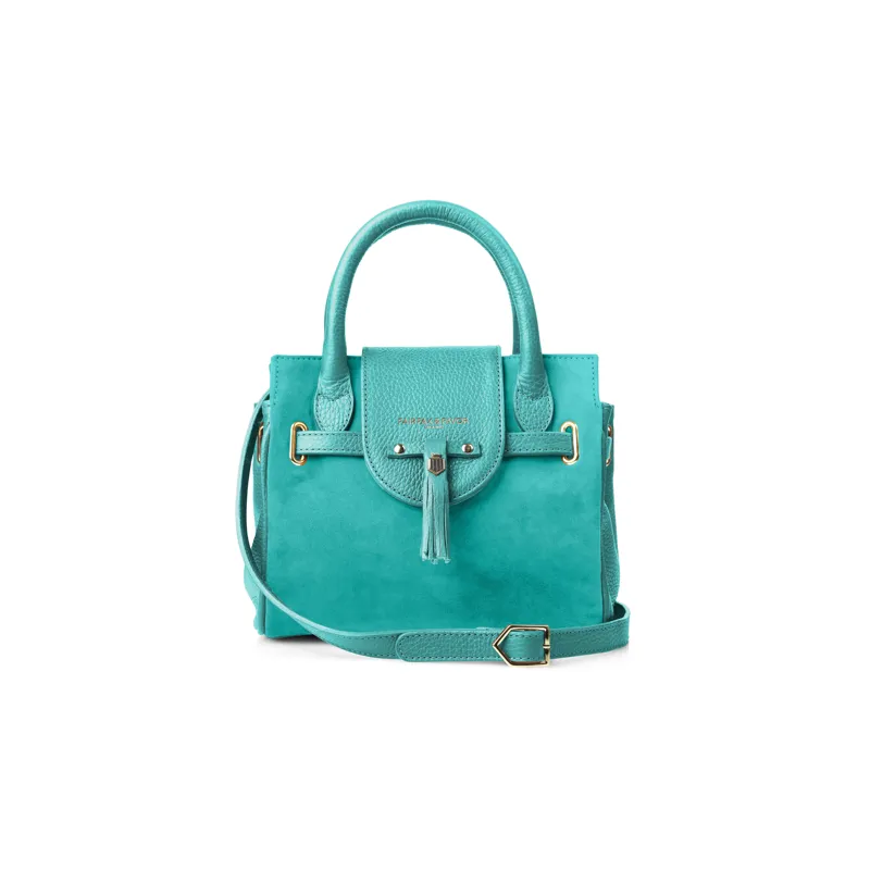 Fairfax and Favor Mini Windsor Bag in Turquoise